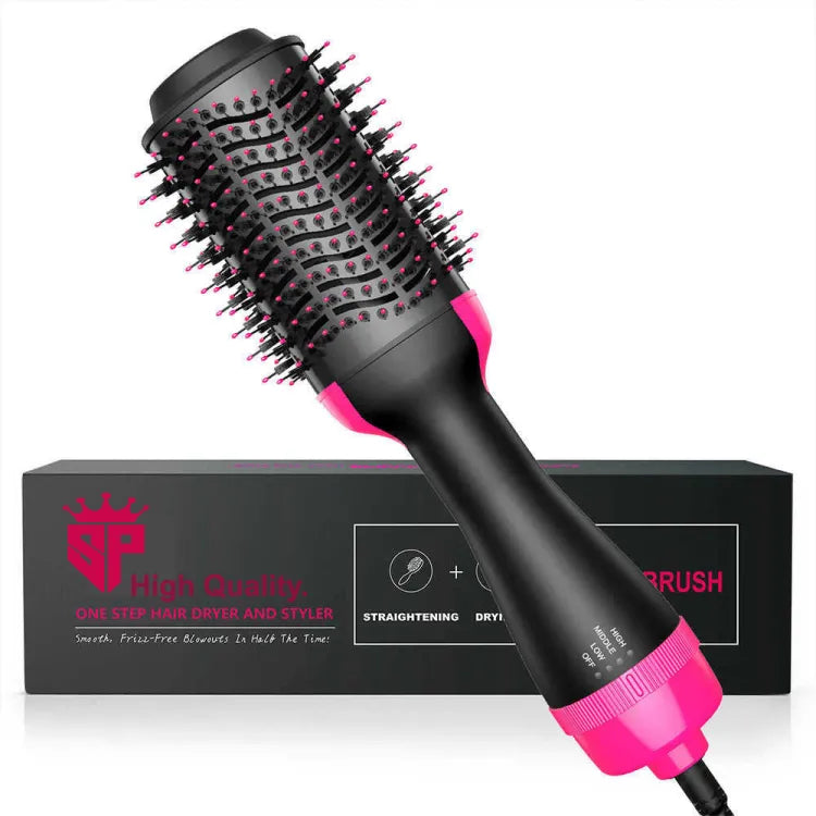 SP Dealz Hair Dryer Brush 3-in-1 Hot Air Brush Hair Styling Machine Brush for Women Fast Drying Styling Straightening Curling Hair