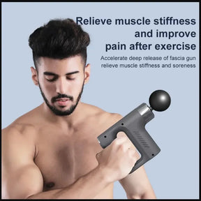 Double handle 5in1 Fascial Massager, High quality Device, Rechargeable Electric Massager Vibration Massager