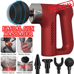 Double handle 5in1 Fascial Massager, High quality Device, Rechargeable Electric Massager Vibration Massager