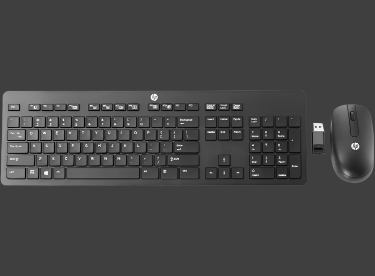 Hp Wireless Keyboard Mouse Combo Cs-700