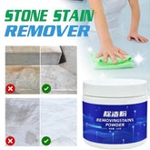 Stone Cleaning Powder Marble Quartz Stone Countertop Cleaner Kitchen Tile Strong Decontamination Powder Renovation Polishing