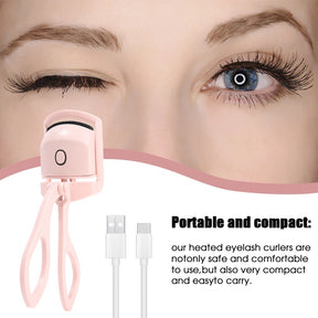 Automatic Eyelash Curler | Electric Eyelash Curler, Eye Beauty Makeup Tools, Long Lasting Curling