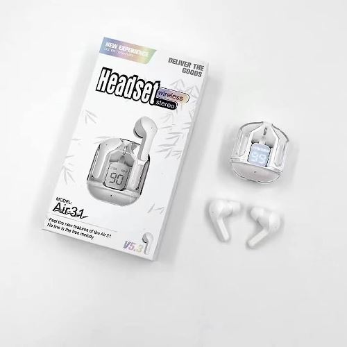 Earbuds AIR 31 Airpods| Wireless Earbuds With Type C Charging |Earbuds Bluetooth 5.3 | New Model AIR 31