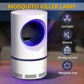 New Mosquito Killer Lamp LED Mosquitoes Repellent - Electric Portable USB Powered Insect Pest Catcher Non-Toxic Killer Indoor Mosquito Trap Mute Silent