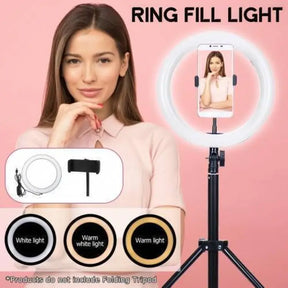 26cm selfie Ring Light Dimmable LED Ring Fill Light With Mobile holder Ring Light