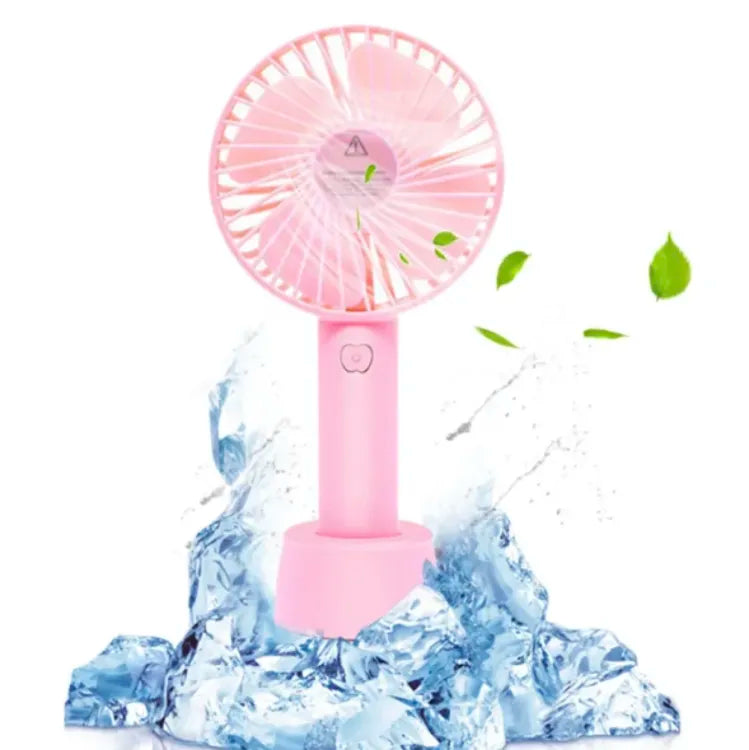 Electric Portable Mini Desk Hand Fan for Kids - Office, Travel, Rechargeable USB Battery